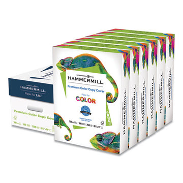 Hammermill® Premium Color Copy Cover, 100 Bright, 100lb, 8.5 X 11, 250 Sheets-pack, 6 Packs-carton freeshipping - TVN Wholesale